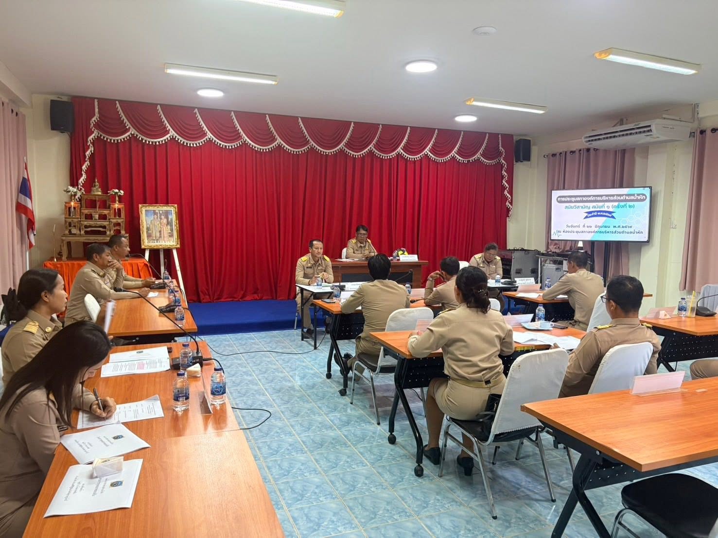องค์การบริหารส่วนตำบลน้ำหัก จัดประชุมสภาสมัยวิสามัญ สมัยที่ 1 ครั้งที่ 2 ประจำปี พ.ศ. 2569