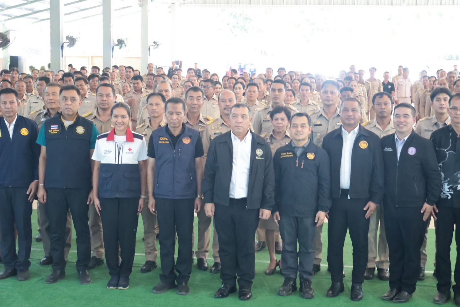โครงการหน่วยบำบัดทุกข์ บำรุงสุข สร้างรอยยิ้มให้ประชาชนจังหวัดสุราษฎร์ธานี และโครงการผู้ว่าราชการจังหวัดสุราษฎร์ธานีสัญจร รับฟังความคิดเห็นระดับอำเภอ ประจำปีงบประมาณ พ.ศ. ๒๕๖๙