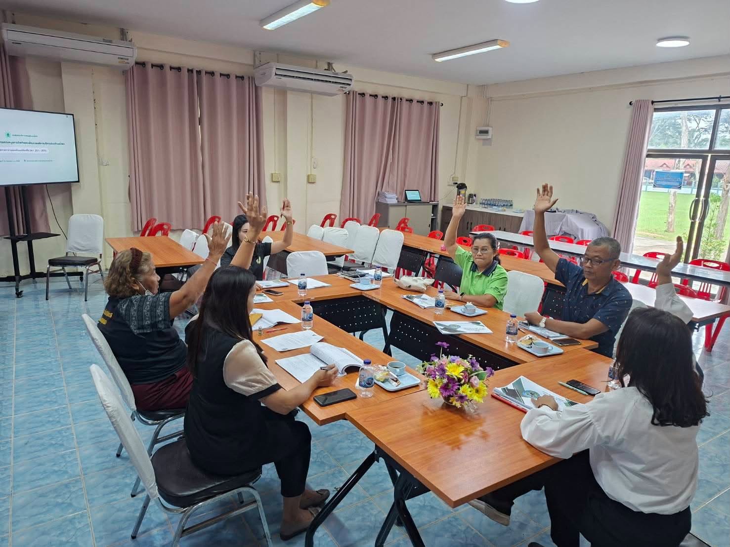 ประชุมคณะกรรมการสนับสนุนการจัดทำแผนพัฒนาท้องถิ่น (พ.ศ.๒๕๗๑-๒๕๗๕)