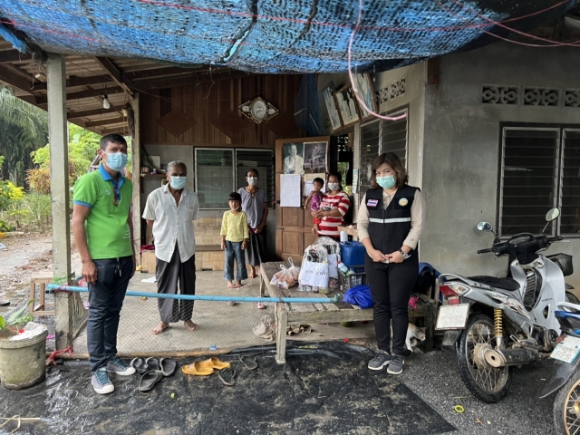 มอบถุงยังชีพ สำหรับผู้ถูกกักตัว (Home Quarantine) พื้นที่ตำบลน้ำหัก เดือนกุมภาพันธ์