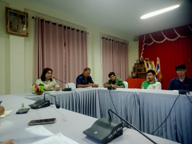 องค์การบริหารส่วนตำบลน้ำหัก  ประชุมประจำเดือนธันวาคม  2566 