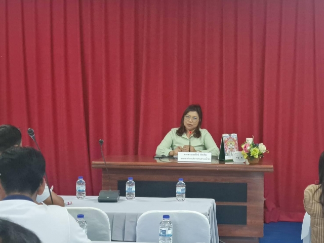 การประชุมหารือการจัดการแข่งขันกีฬาประเพณีน้ำหักคัพ ครั้งที่  25